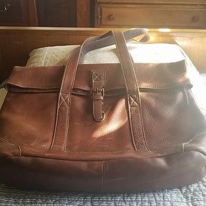 L.L. Bean Oversized Leather Bag